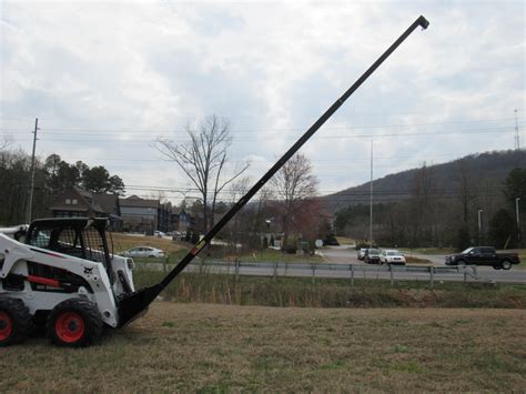 skid steer boom pole